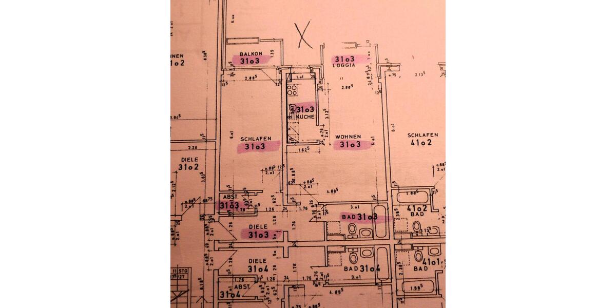 Etagenwohnung Münster Münster-Südost - 2 Zimmer, 68 m&sup2;, 250.000&euro; | Angebot:24726137
