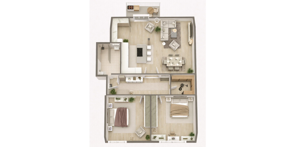 Erstklassiges Wohnen mit Raumhöhe, Stil und zeitloser Eleganz im Herzen des Erphoviertels! - Etagenwohnung Münster Mitte-Nordost | Angebot:26346684