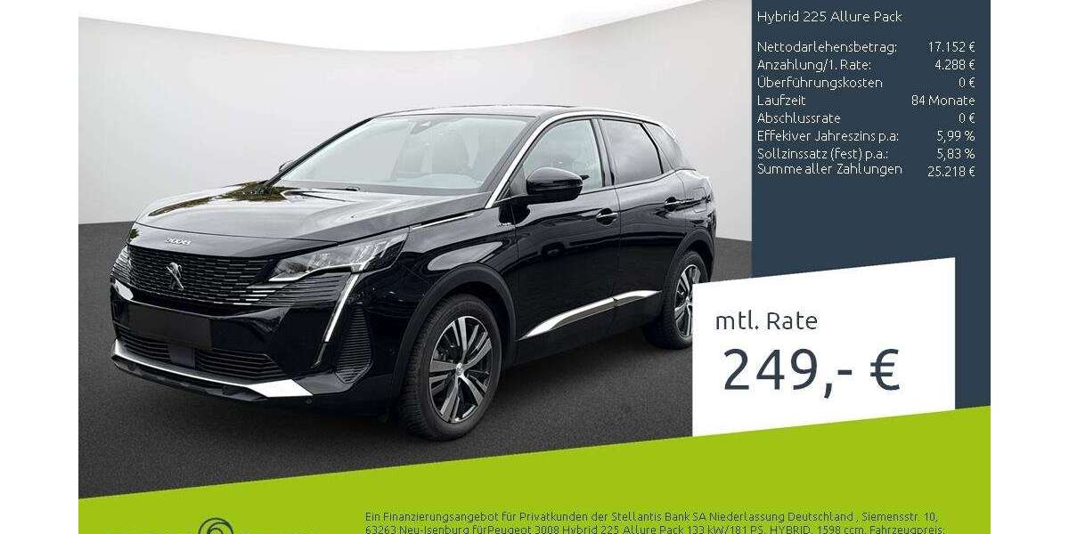 Peugeot 3008 32.086 km 21.490 &euro; Münster 48163