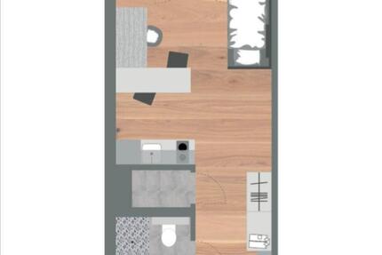 Wohnung Münster - 1 Zimmer, 28 m&sup2;, 755&euro; | Angebot:26003699