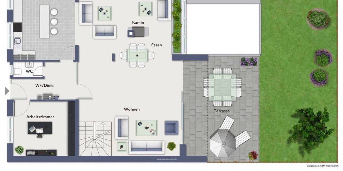 Reihenmittelhaus Münster Wolbeck - 6 Zimmer, 230 m&sup2;, 749.000&euro; | Angebot:25688546