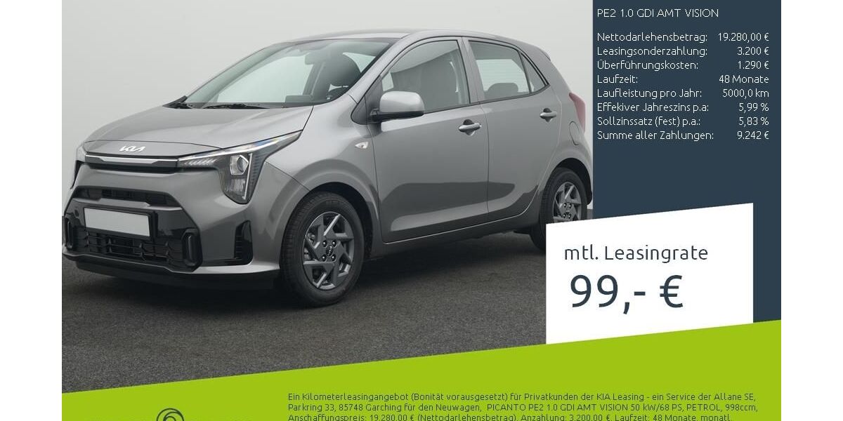 Kia Picanto 1.500 km 17.980 &euro; Münster - Amelsbüren 48163
