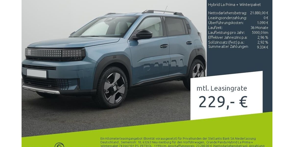 Fiat Grande Panda 3.372 km 21.480 &euro; Dülmen 48249