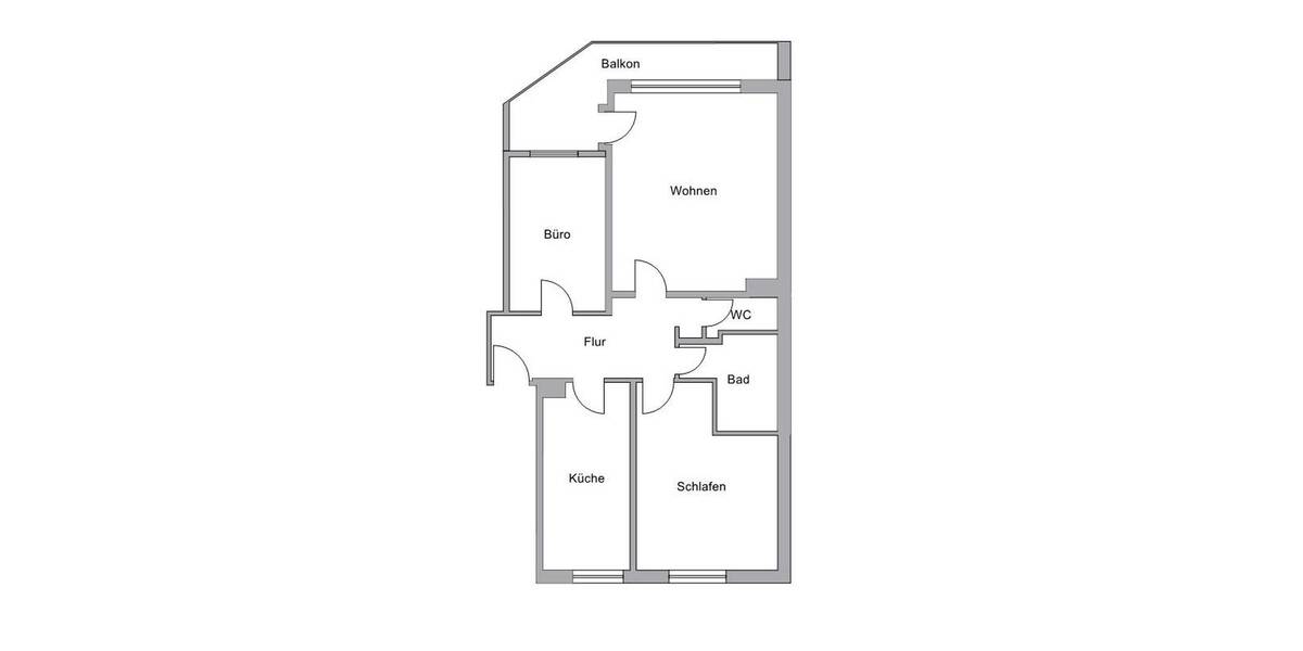 Etagenwohnung Münster Centrum - 3 Zimmer, 112 m&sup2;, 1.840&euro; | Angebot:26434461