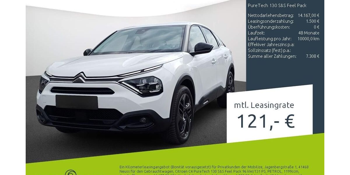 Citroen C4 22.571 km 14.460 &euro; Münster - Amelsbüren 48163