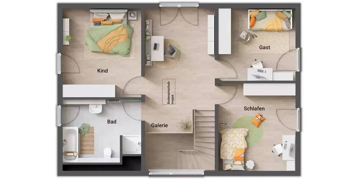 Einfamilienhaus Senden - 4 Zimmer, 142 m&sup2;, 305.440&euro; | Angebot:25769684