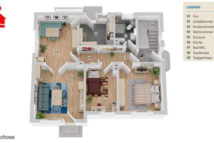 Haus Ladbergen - 8 Zimmer, 148 m&sup2;, 298.000&euro; | Angebot:25798105