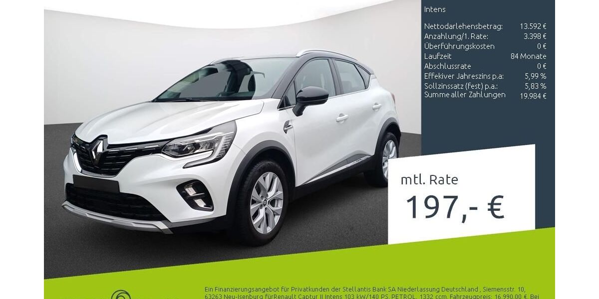 Renault Captur 27.134 km 16.990 &euro; Dülmen 48249