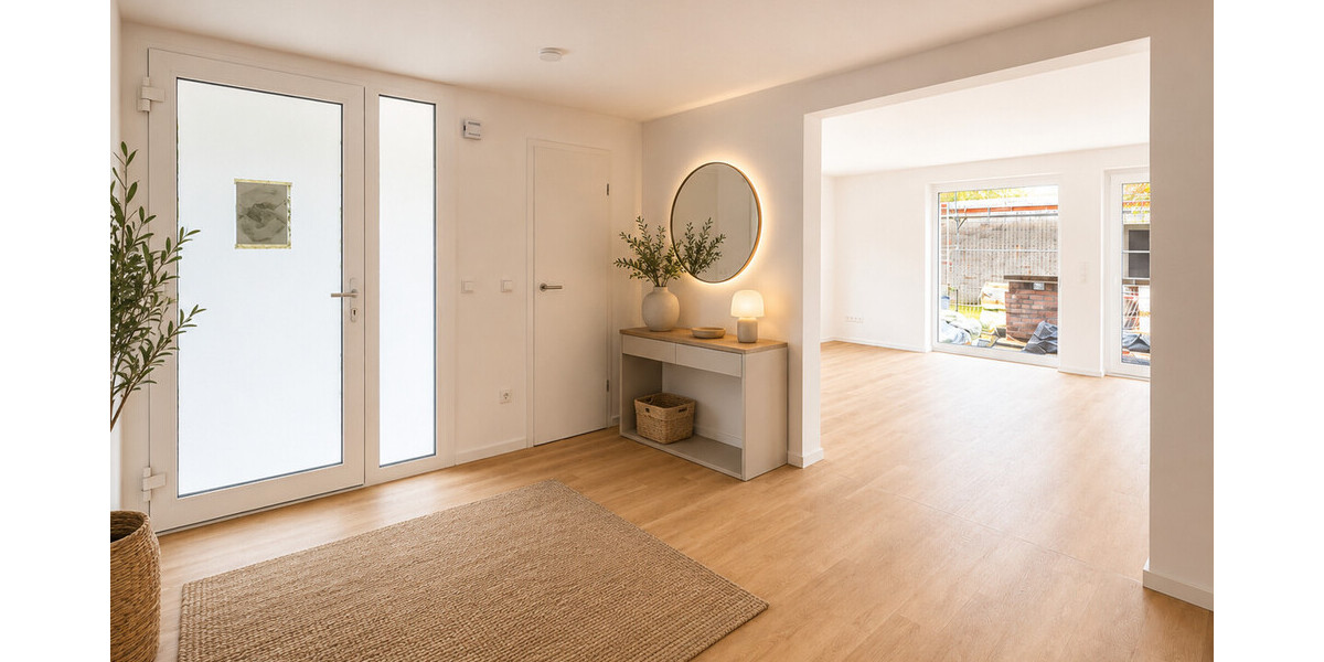 Exklusiver Erstbezug einer hochwertig kernsanierten Maisonettewohnung mit Privatteich & Terrasse - Maisonettenwohnung Münster / Albachten Albachten | Angebot:26621542