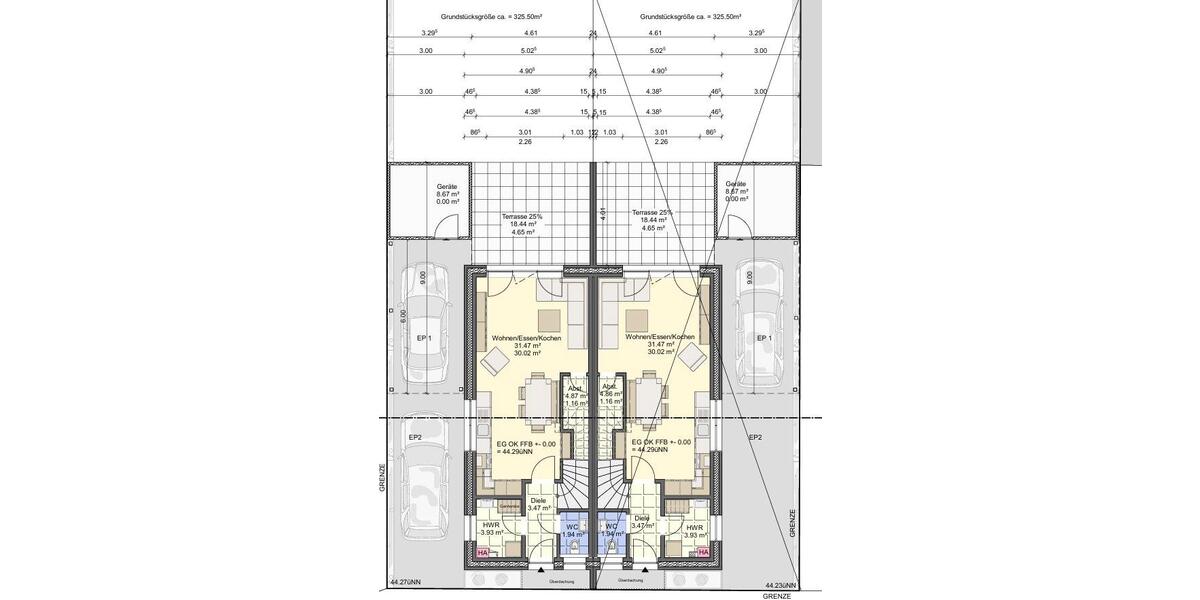 Doppelhaushälfte Emsdetten - 5 Zimmer, 123 m&sup2;, 1.600&euro; | Angebot:26464545