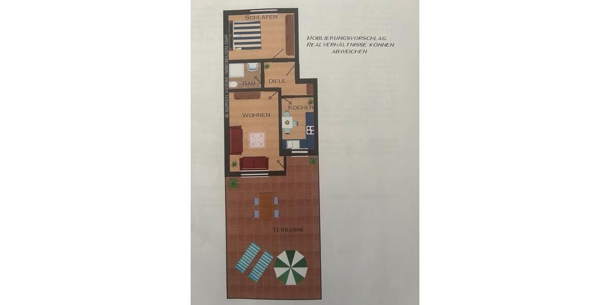 Hochparterre Münster Gievenbeck - 2 Zimmer, 80 m&sup2;, 282.000&euro; | Angebot:26549443