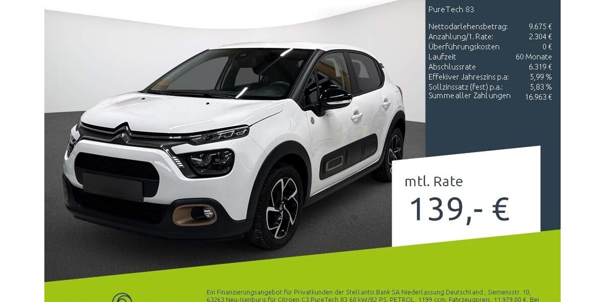 Citroen C3 30.340 km 11.849 &euro; Dülmen 48249