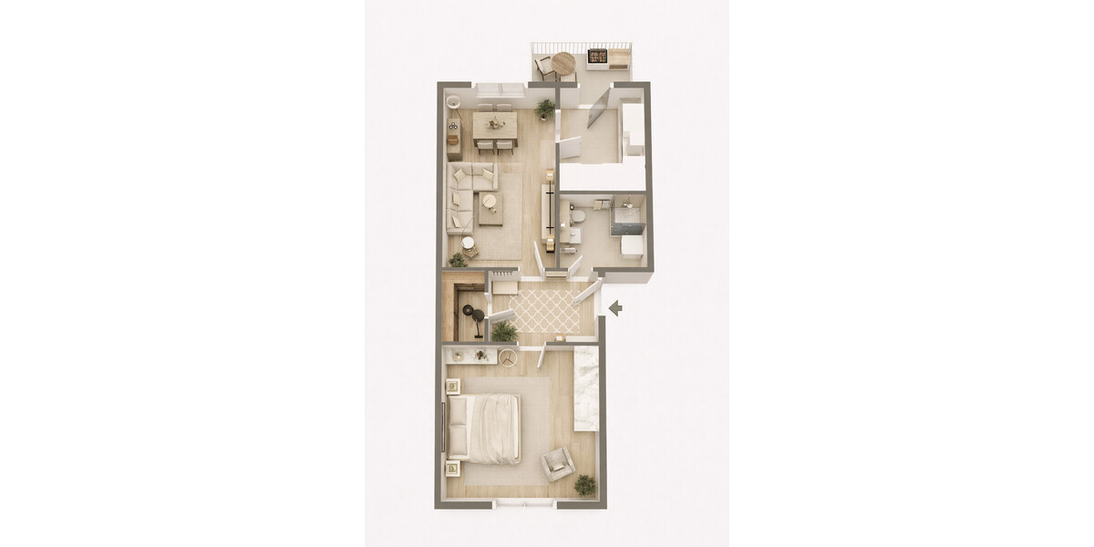 Erstklassiges Wohnen mit Raumhöhe, Stil und zeitloser Eleganz im Herzen des Erphoviertels! - Etagenwohnung Münster Mitte-Nordost | Angebot:26346682