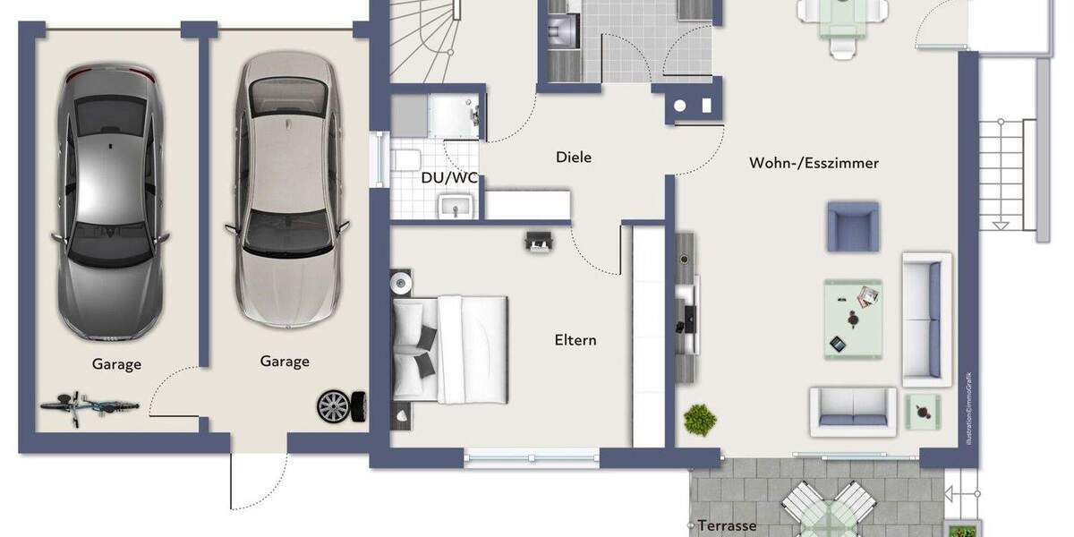 Einfamilienhaus Münster Roxel - 5 Zimmer, 166 m&sup2;, 639.000&euro; | Angebot:25776780