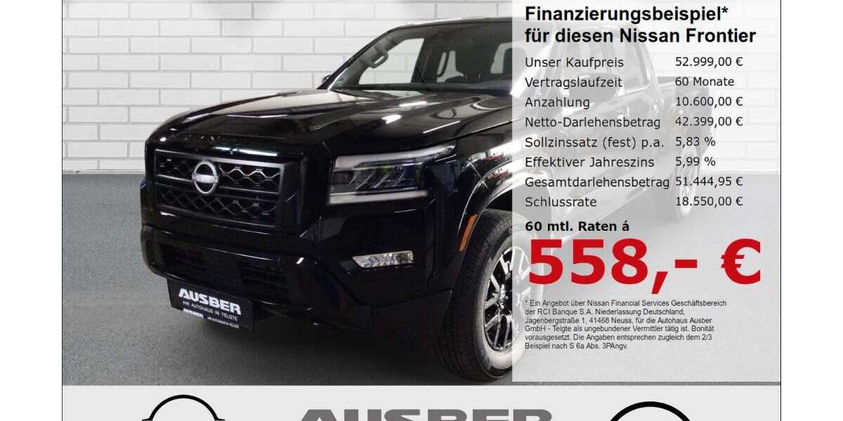 Nissan Frontier 2.836 km 52.999 &euro; Telgte 48291