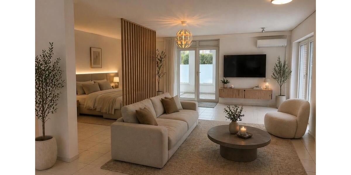 Erdgeschoßwohnung Münster Münster-Südost - 1.5 Zimmer, 80 m&sup2;, 1.100&euro; | Angebot:26463277