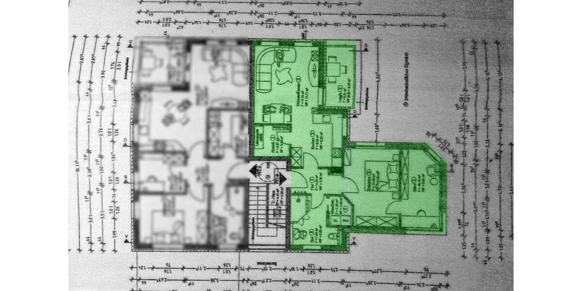Etagenwohnung Münster / Wolbeck Wolbeck - 3 Zimmer, 71 m&sup2;, 389.400&euro; | Angebot:25672624
