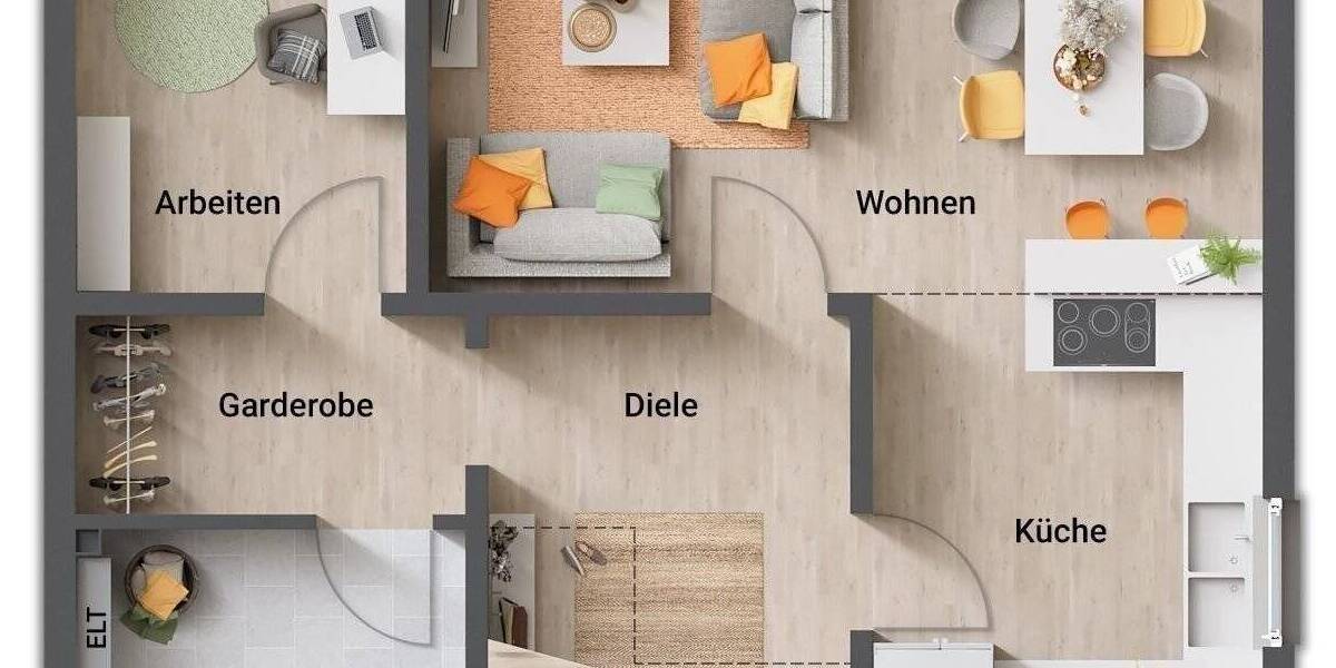 Mehrfamilienhaus, Wohnhaus Ahlen Innenstadt - 5 Zimmer, 145 m&sup2;, 299.350&euro; | Angebot:25676163