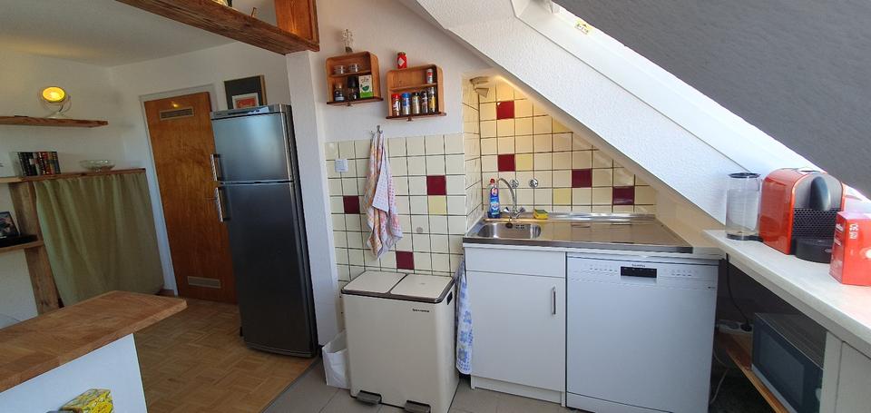Dachgeschoßwohnung Münster Mitte-Süd - 1 Zimmer, 19 m&sup2;, 529&euro; | Angebot:25380048