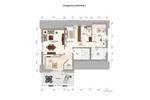 Etagenwohnung Ahlen Innenstadt - 4 Zimmer, 93 m&sup2;, 268.000&euro; | Angebot:26798828
