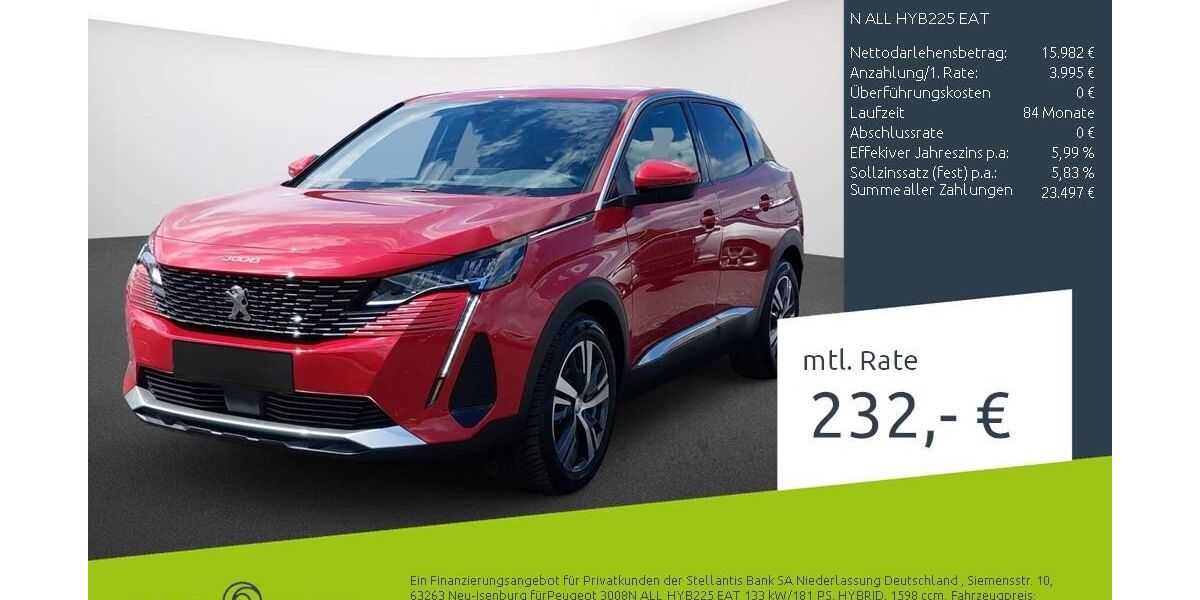 Peugeot 3008 39.542 km 19.560 &euro; Dülmen 48249
