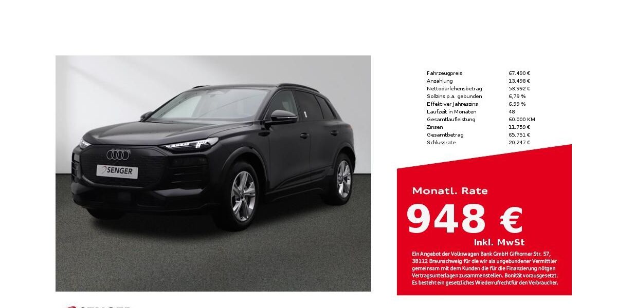 Audi Q6 e-tron 5.000 km 63.490 &euro; Münster 48153