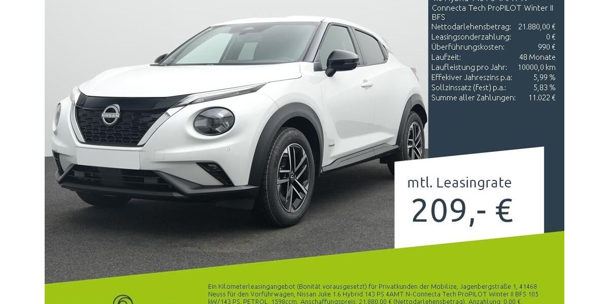 Nissan Juke 20.000 km 21.880 &euro; Münster - Amelsbüren 48163