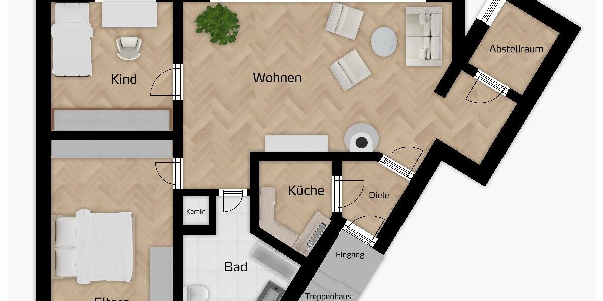 Mehrfamilienhaus in traumhafter Lage im Herzen von Münster mit stilvollem Ambiente! - Mehrfamilienhaus, Wohnhaus Münster / Altstadt Altstadt | Angebot:16859890