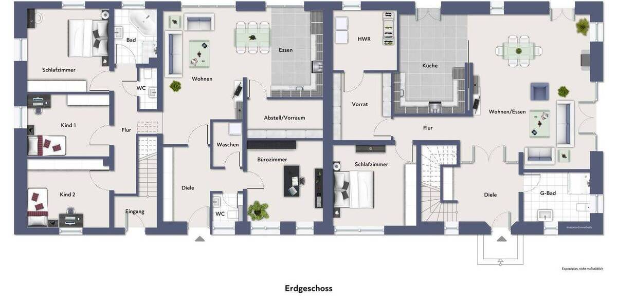 Mehrfamilienhaus, Wohnhaus Münster Kinderhaus - 1 Zimmer, 394 m&sup2;, 1.900.000&euro; | Angebot:26797636