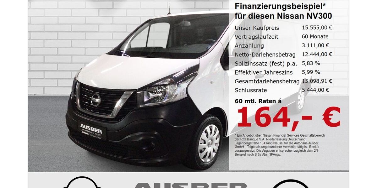 Nissan NV300 181.755 km 15.555 &euro; Telgte 48291