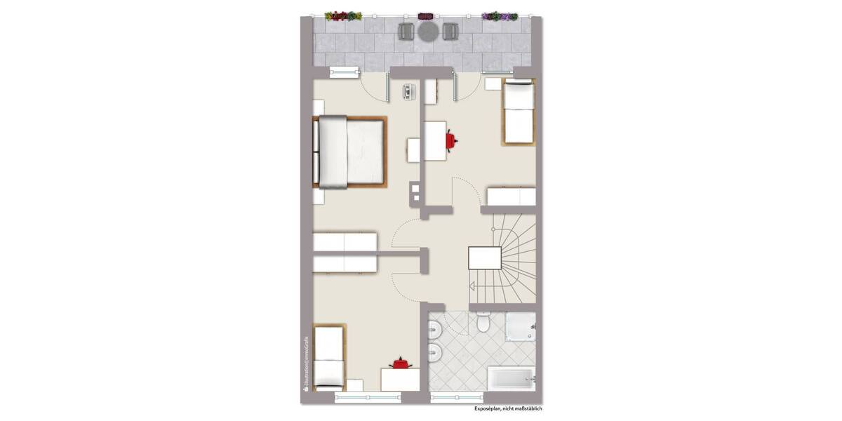 Reihenendhaus Münster Roxel - 6 Zimmer, 154 m&sup2;, 569.000&euro; | Angebot:26674983