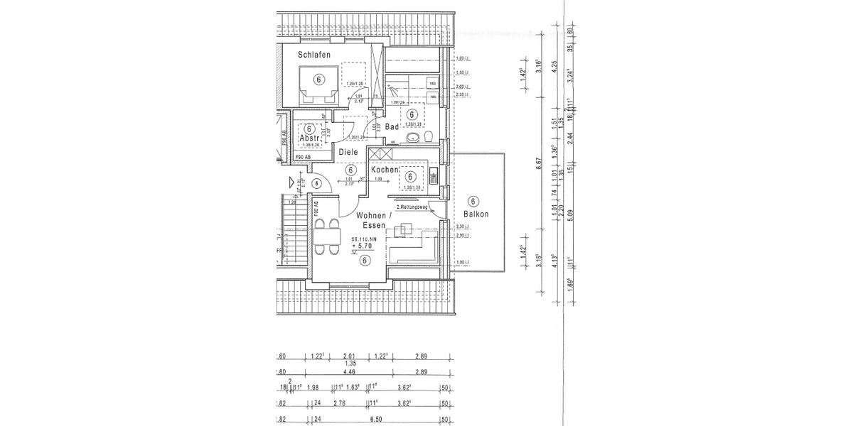 Etagenwohnung Ostbevern - 2 Zimmer, 81 m&sup2;, 1.035&euro; | Angebot:24608923