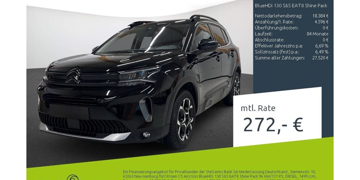 Citroen C5 Aircross 38.200 km 22.980 &euro; Dülmen 48249