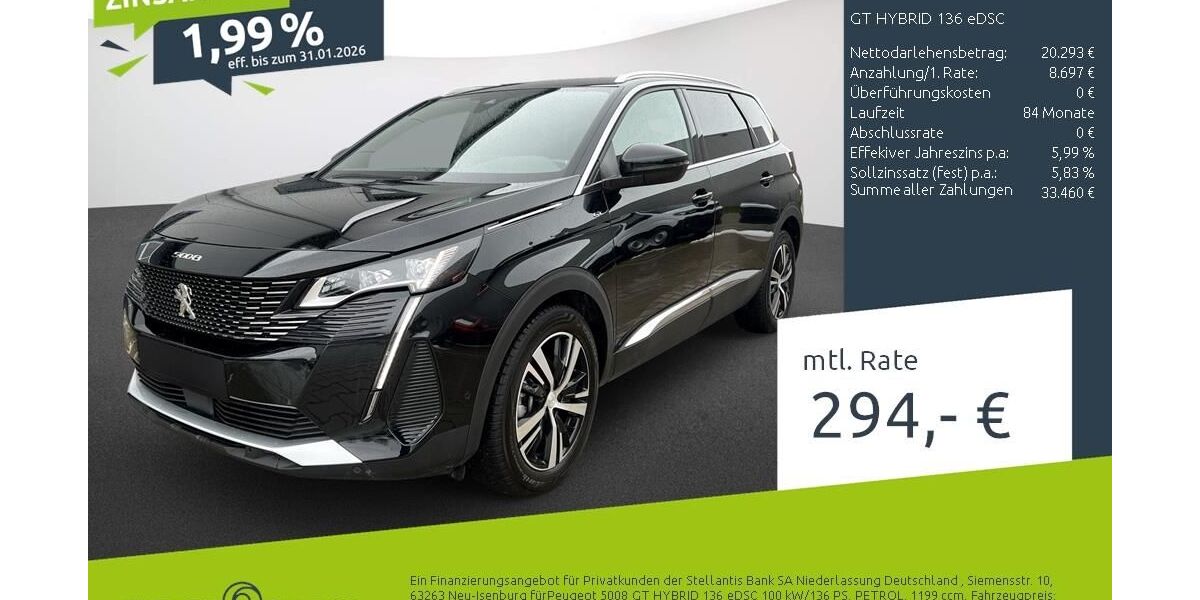 Peugeot 5008 20.014 km 28.570 &euro; Münster - Amelsbüren 48163