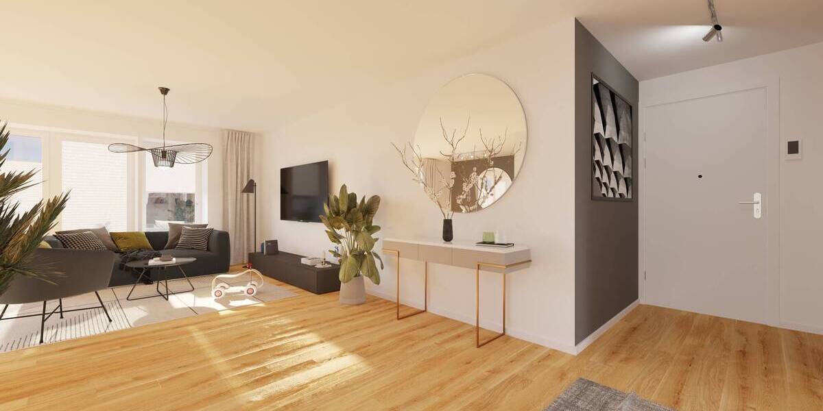 Etagenwohnung Münster Angelmodde - 3 Zimmer, 80 m&sup2;, 460.000&euro; | Angebot:25776742