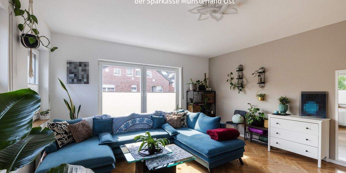 Etagenwohnung Münster Hiltrup - 3 Zimmer, 99 m&sup2;, 375.000&euro; | Angebot:25705759