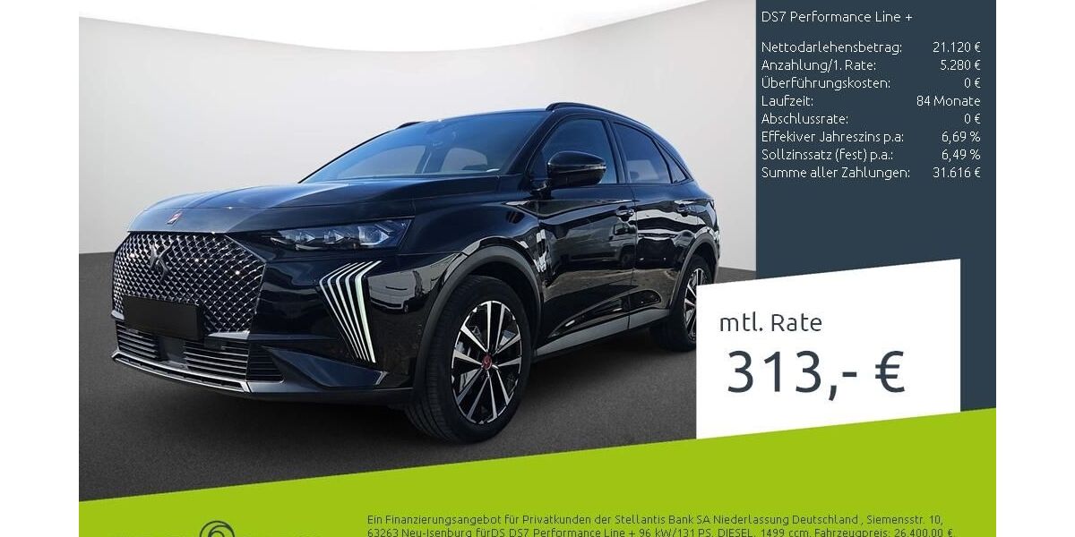 DS Automobiles DS7 (Crossback) 30.684 km 26.469 &euro; Dülmen 48249