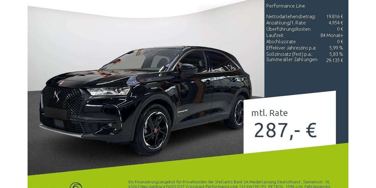 DS Automobiles DS 7 Crossback 13.380 km 24.770 &euro; Dülmen 48249