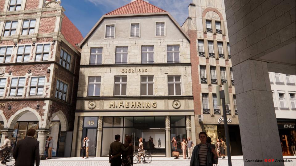 Etagenwohnung Münster - 3 Zimmer, 93 m&sup2;, 2.106&euro; | Angebot:26276367
