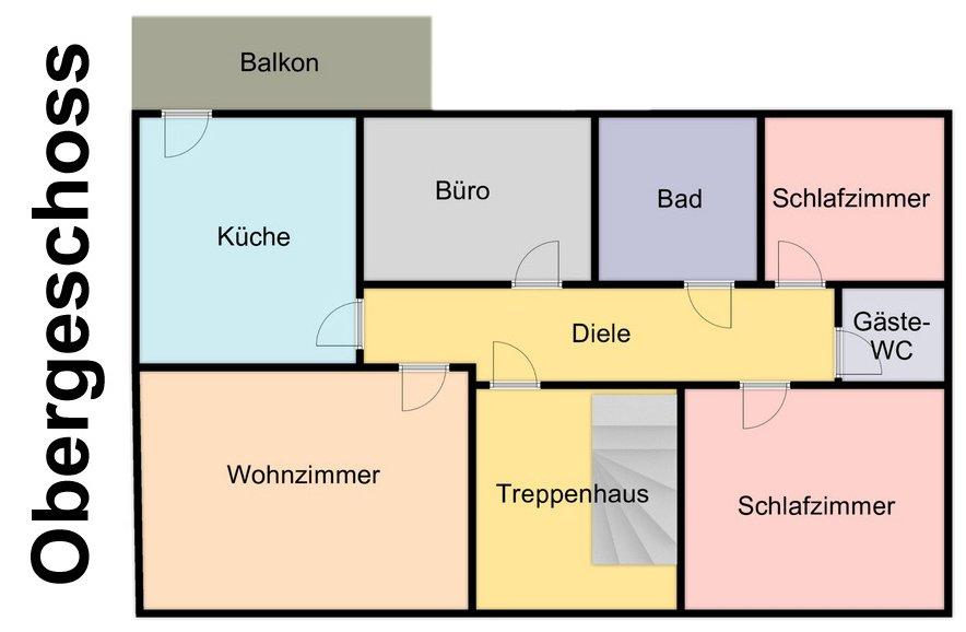 Etagenwohnung Dülmen - 4 Zimmer, 90 m&sup2;, 600&euro; | Angebot:26042774