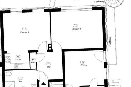 Wohnung Münster Mitte-Süd - 1 Zimmer, 66 m&sup2;, 960&euro; | Angebot:25852219