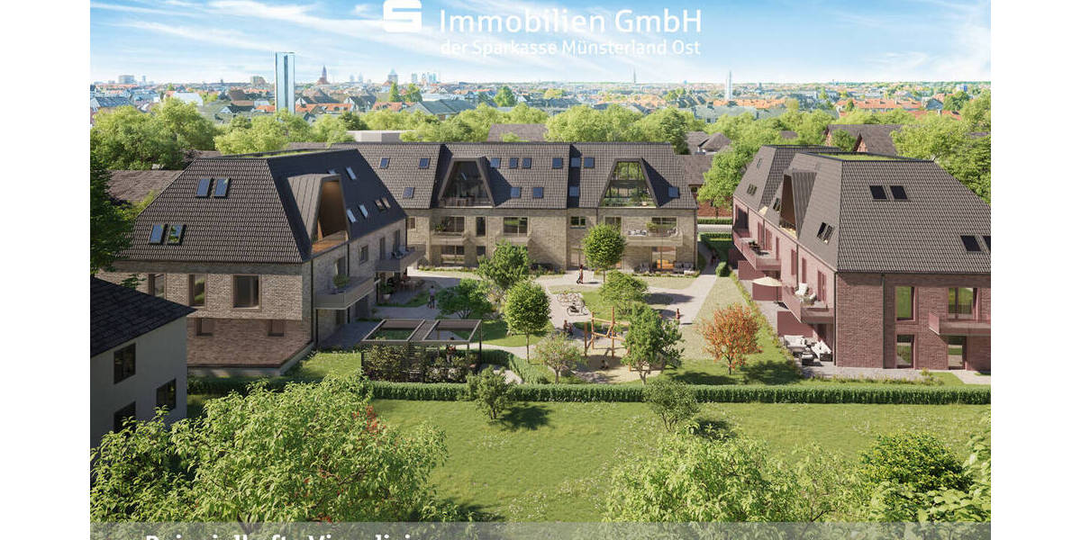 Etagenwohnung Münster Mauritz - 3 Zimmer, 93 m&sup2;, 729.000&euro; | Angebot:26557932