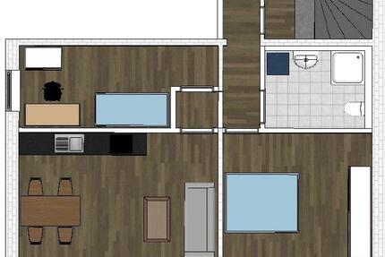 Wohnung Glandorf - 2 Zimmer, 64 m&sup2;, 750&euro; | Angebot:26041110