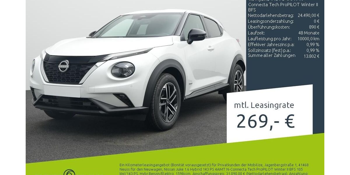 Nissan Juke 4.000 km 22.420 &euro; Münster - Amelsbüren 48163