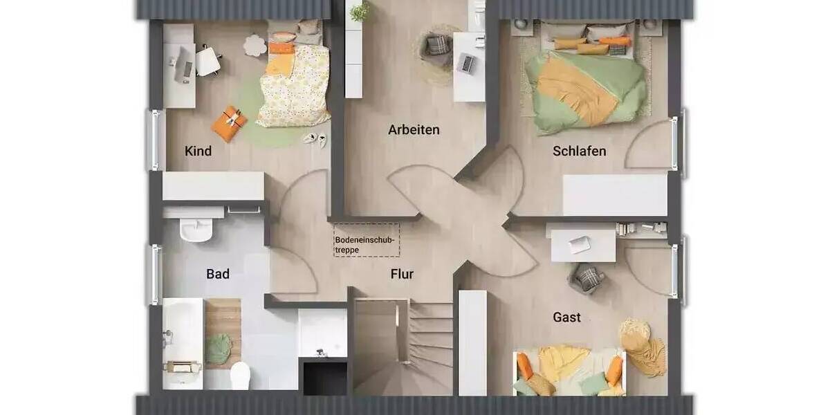 Einfamilienhaus Greven - 5 Zimmer, 125 m&sup2;, 285.390&euro; | Angebot:25681264