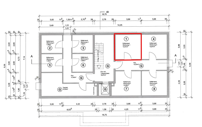 Erdgeschoßwohnung Münster Münster-West - 3 Zimmer, 81 m&sup2;, 1.365&euro; | Angebot:25962706