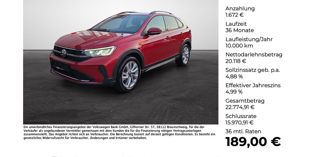 VW Taigo 15.444 km 21.790 &euro; Lengerich 49525