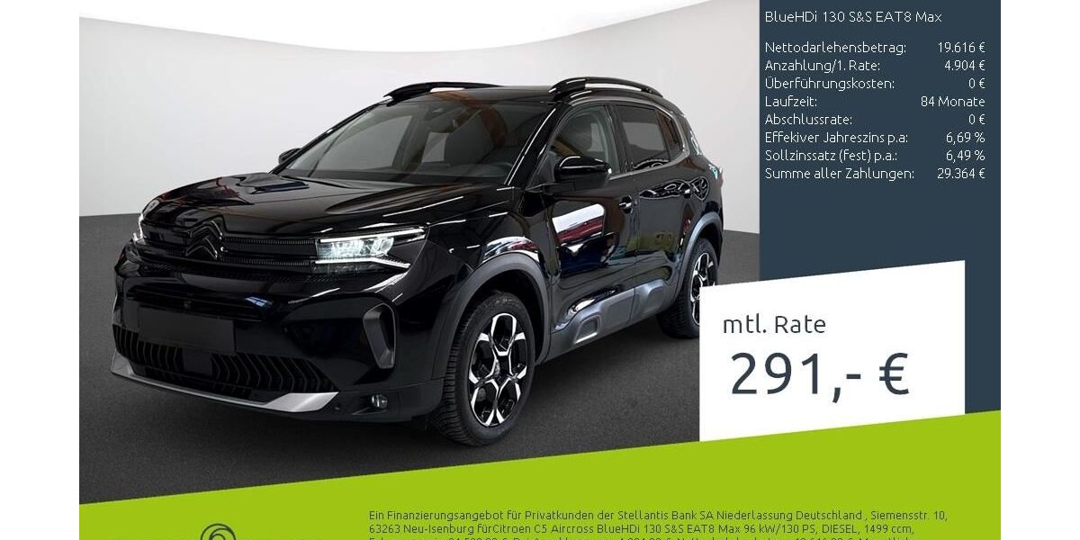 Citroen C5 Aircross 44.965 km 24.520 &euro; Dülmen 48249