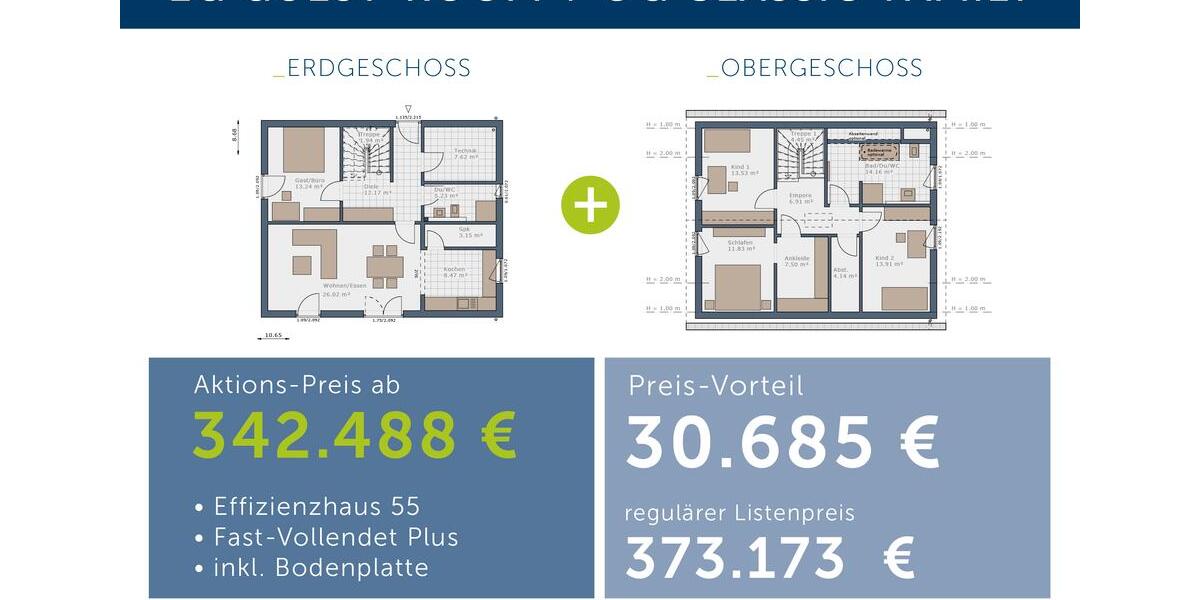 Einfamilienhaus Senden - 6 Zimmer, 155 m&sup2;, 2.000&euro; | Angebot:24365181