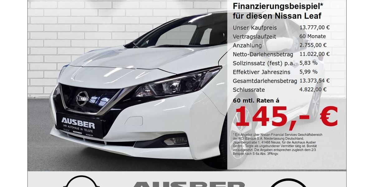 Nissan Leaf 41.037 km 12.999 &euro; Telgte 48291